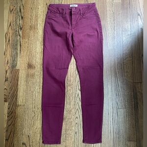 Blue Spice Maroon Skinny Jeans